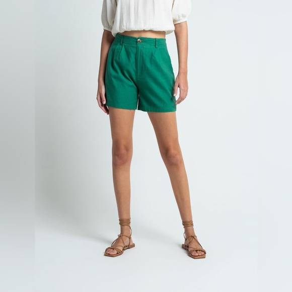 Merona Women's Shorts Green - Picture 1 of 7